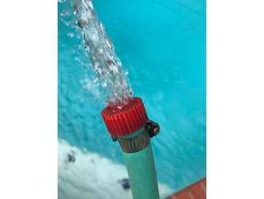 garden hose flow regulator plant watering sprinkler water 3d print model - Mito3D