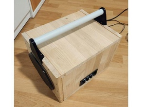 boom scatola maniglia 3d print model - Mito3D