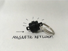 magnetic key clasp 3d print model - Mito3D