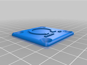 ender 3 bed leveling reminder - qr code cover 3d print model - Mito3D