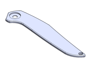 civivi mckenna scales folding knife flipper 3d print model - Mito3D