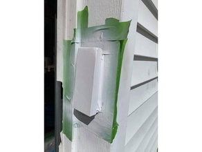 garage door key panel cover 3d print model - Mito3D
