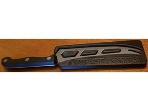queso cuchillo vaina 3d print model - Mito3D