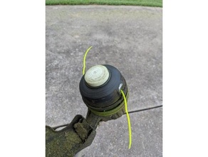 greenworks 80v weed whacker string trimmer bump knob 3d print model - Mito3D