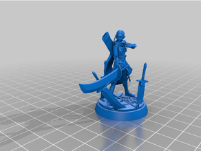 impa Hyrule guerreros leyenda zelda nintendo vídeo juego 3d print model - Mito3D