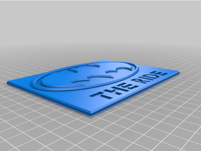 batman binmek logo rulman bardak altlığı bayraklar 3d print model - Mito3D