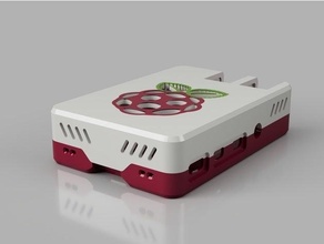 raspberry pi 4 case & stands official poe support 3d print model - Mito3D