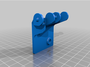 ender 3 v2 cable chain mounts 3d print model - Mito3D