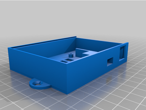 simple raspberry pi case ethernet adapter octoprint pihole pizero 3d print model - Mito3D
