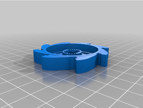 Beyblade éclater attaque couche 3d print model - Mito3D
