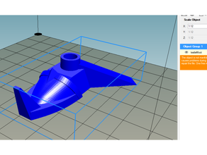 b-daman knight foot parts heel supports toys 3d print model - Mito3D