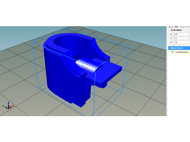 b-daman knight locking shoulders toys 3D print model - Mito3D