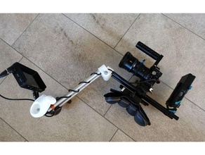 15mm rodclamps pistola camera setup telecamera cinema dslr indie mirrorless rig rodclamp runandgun 3d print model - Mito3D