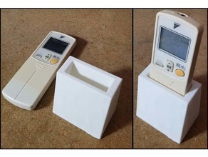 daikin air conditioning controller holder 3d print model - Mito3D