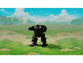 veneno vespa sci fi robô 6mm jogos guerra 3d print model - Mito3D