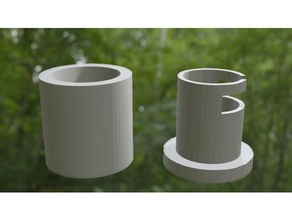 geocaché nano envase geocaching caja 3d print model - Mito3D