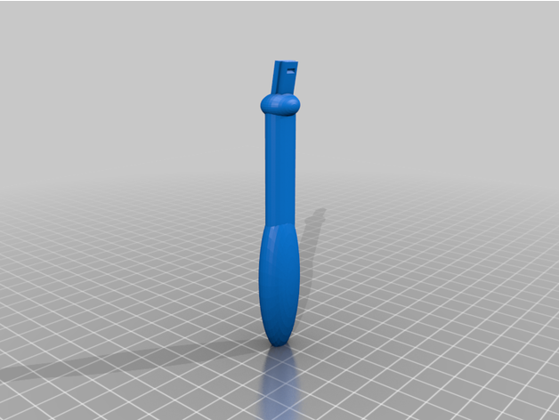 razor handle harry's compatible blade harrys shave 3D print model - Mito3D