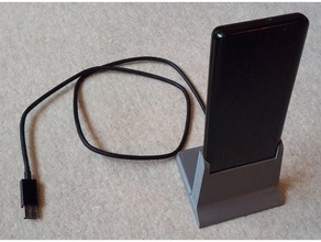 charging cradle holder fxtec pro1 phone 3d print model - Mito3D