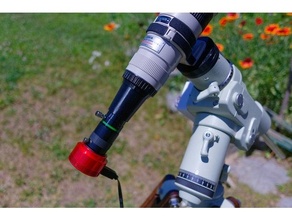 canon eos adaptador powermate 3x 5x astrofotografía ef telescopio 3d print model - Mito3D