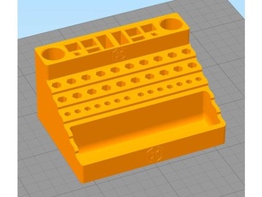 bit tool holder remix hex 3d print model - Mito3D