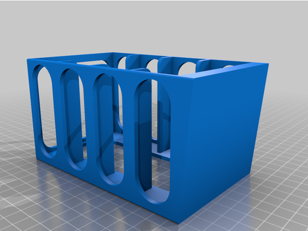 beber paquete caja soporte 3D print model - Mito3D