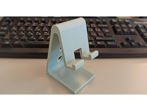 simple phone stand 3d print model - Mito3D