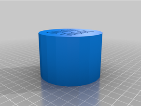 geocaching cap 3d print model - Mito3D