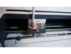 cricut criador afetado marcador caneta suporte adaptador máquina 3d print model - Mito3D