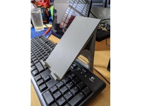 phone keyboard stand 3d print model - Mito3D