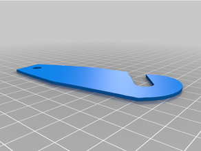 chave gancho 3d print model - Mito3D