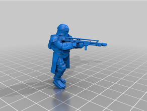 íon Soldado 3d print model - Mito3D