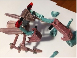 beten Gottesanbeterin insektoid Lego Technik Roboter kompatibel 3d print model - Mito3D