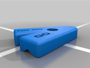 calibre PIN suporte 3d print model - Mito3D