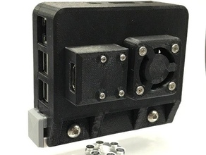 octopi 2020 extrusion case & pi camera octoprint snapmaker accessory 3d print model - Mito3D
