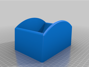 sanding disk box 3d print model - Mito3D