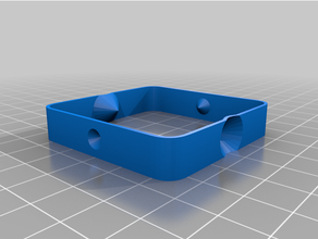 ring air spinner gimbal rainbow 3d print model - Mito3D