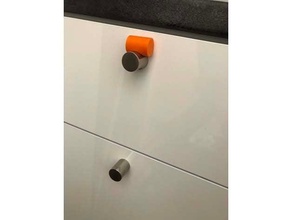 gabinete encargarse bouton cartel 3d print model - Mito3D
