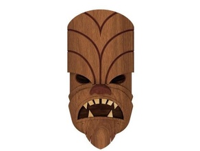 Krieg Sterne Bigfoot Tiki Chewbacca Star Kriege Wookie 3d print model - Mito3D