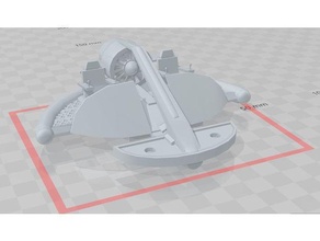 Sumpf Speeder Star Kriege Legion Republik Klon Klonkriege Starwarslegion 3d print model - Mito3D