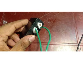 parametric female socket plug adaptor sockets 3d print model - Mito3D