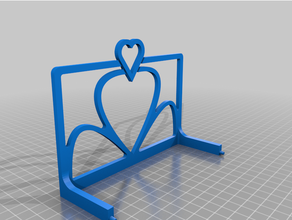 letter rack post 3d print model - Mito3D