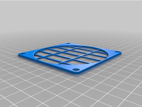 Ventilator Grill parametrisch openscad Kühlung 3d print model - Mito3D