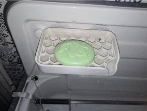 jabón soporte m4 succión tazas baño taza 3d print model - Mito3D