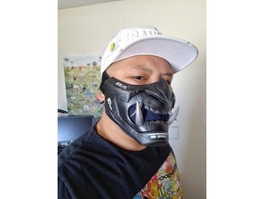 oni Cyber Punk Maske 3d print model - Mito3D