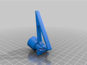 tbs source lollipop fin mount foxxer 3d print model - Mito3D