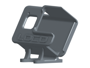 impulse rc apex hero 8 mounts & arm guard impulserc 3d print model - Mito3D