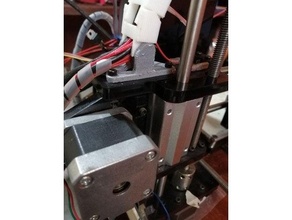 cable chain axis geeetech i3 pro x-axis 3d print model - Mito3D