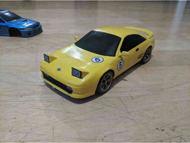 Toyota mr2 sw20 1 28 10 rc Körper Schale 98mm 102mm 190mm Touring Drift miniz openz Autos Wagen Meshmixer 3D print model - Mito3D