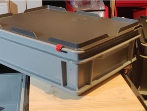 Scharnier Verstärkung Rako Box 3d print model - Mito3D