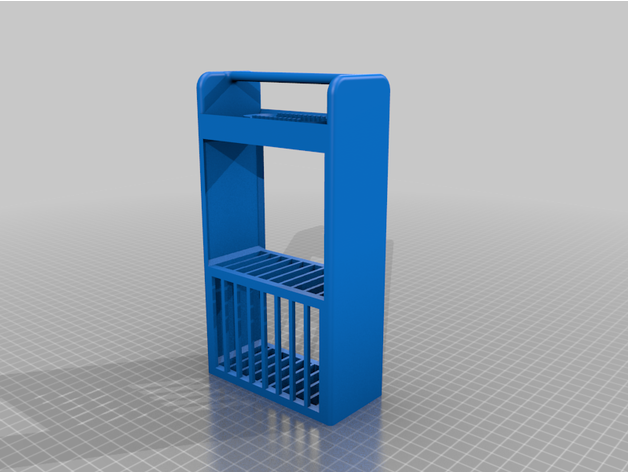 fluval spec Filter Korb 3D print model - Mito3D